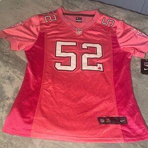 Nike Pink On Field NFL Jersey